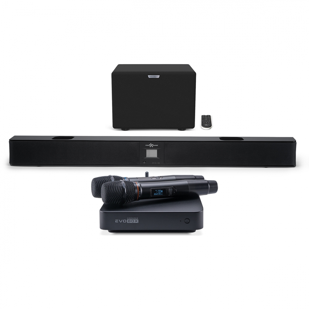 караоке-комплект EVOBOX Plus + EvoSound Bar (саундбар с караоке) в Адыгейске