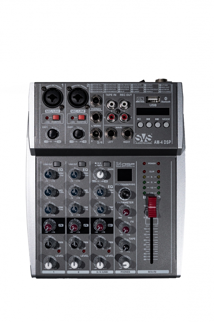SVS Audiotechnik mixers AM-4 DSP Аналоговый микшерный пульт, 4-канала в Адыгейске