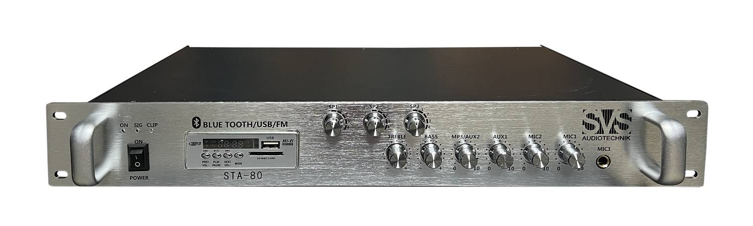 SVS Audiotechnik STA-80 Микшер-усилитель для систем Public Address в Адыгейске